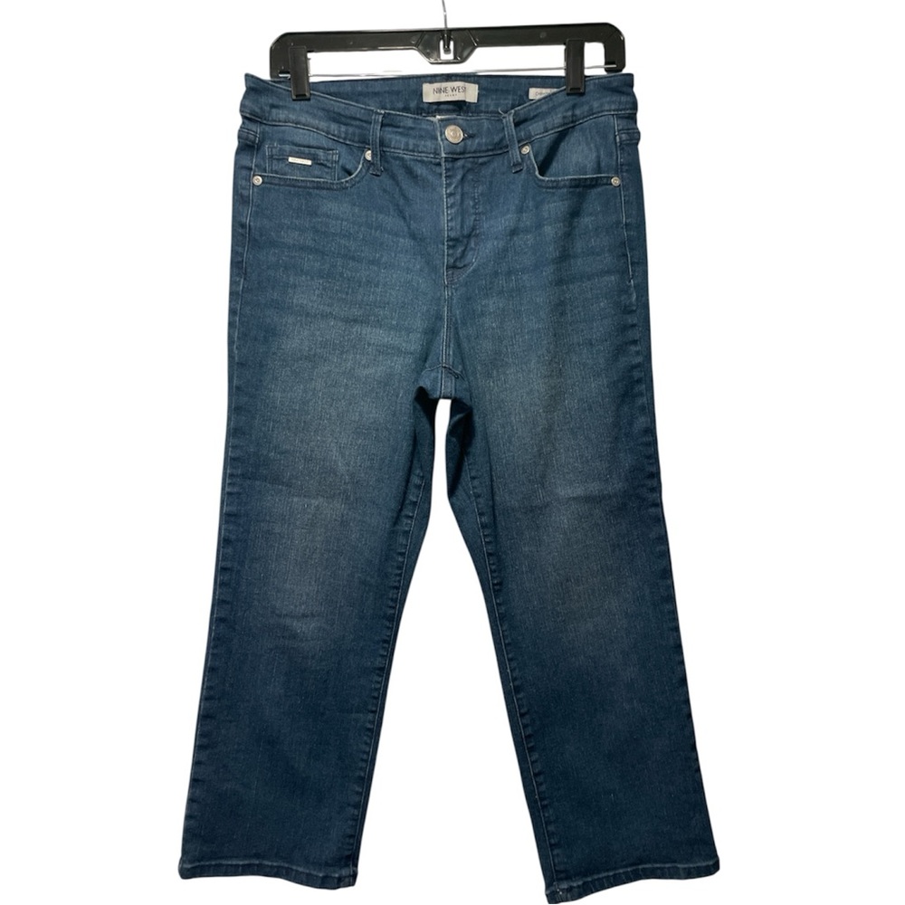 Nine West Dark Wash Capri